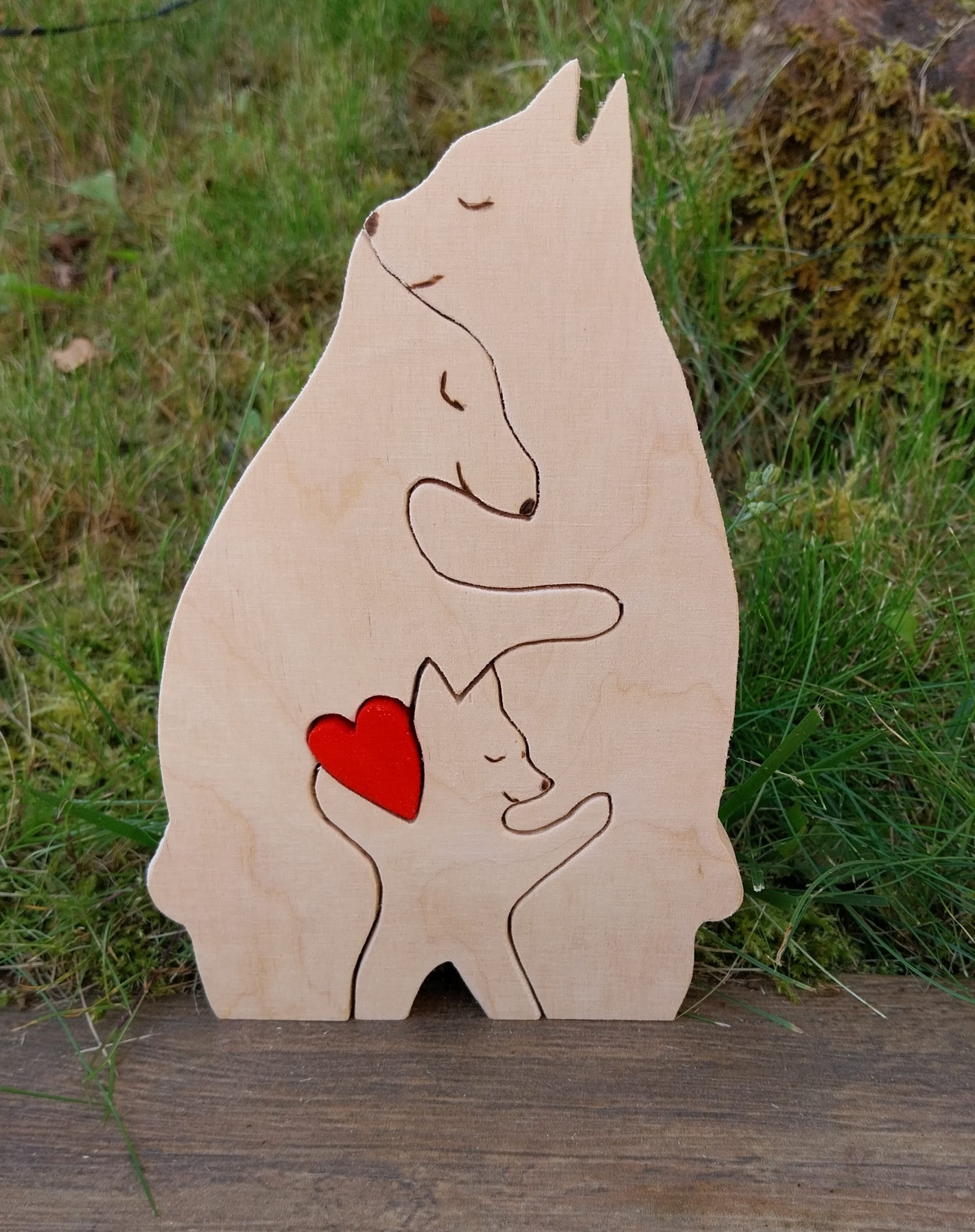 Puzzlefamilie "Bären"