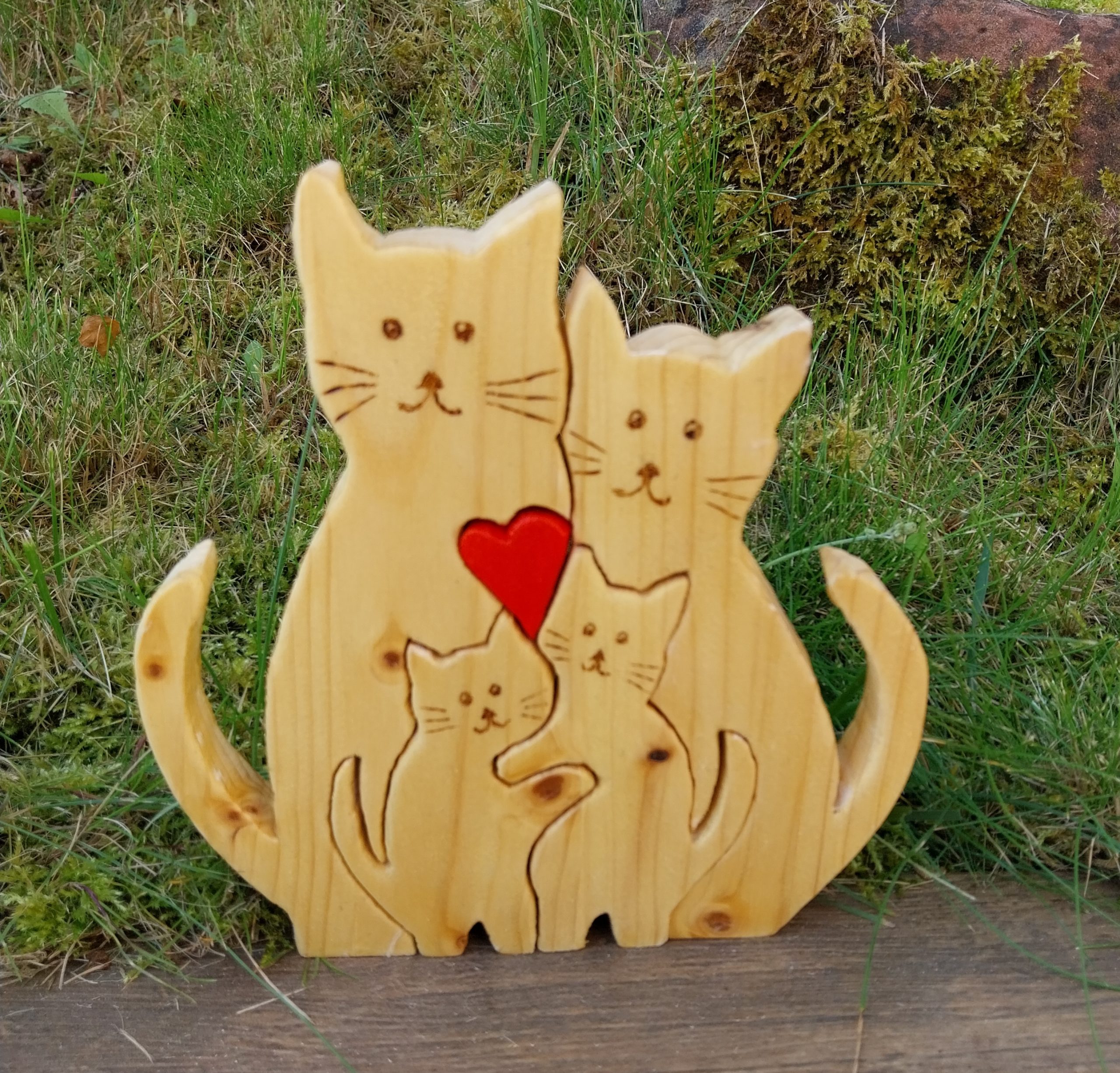 Puzzlefamilie "Katzen"
