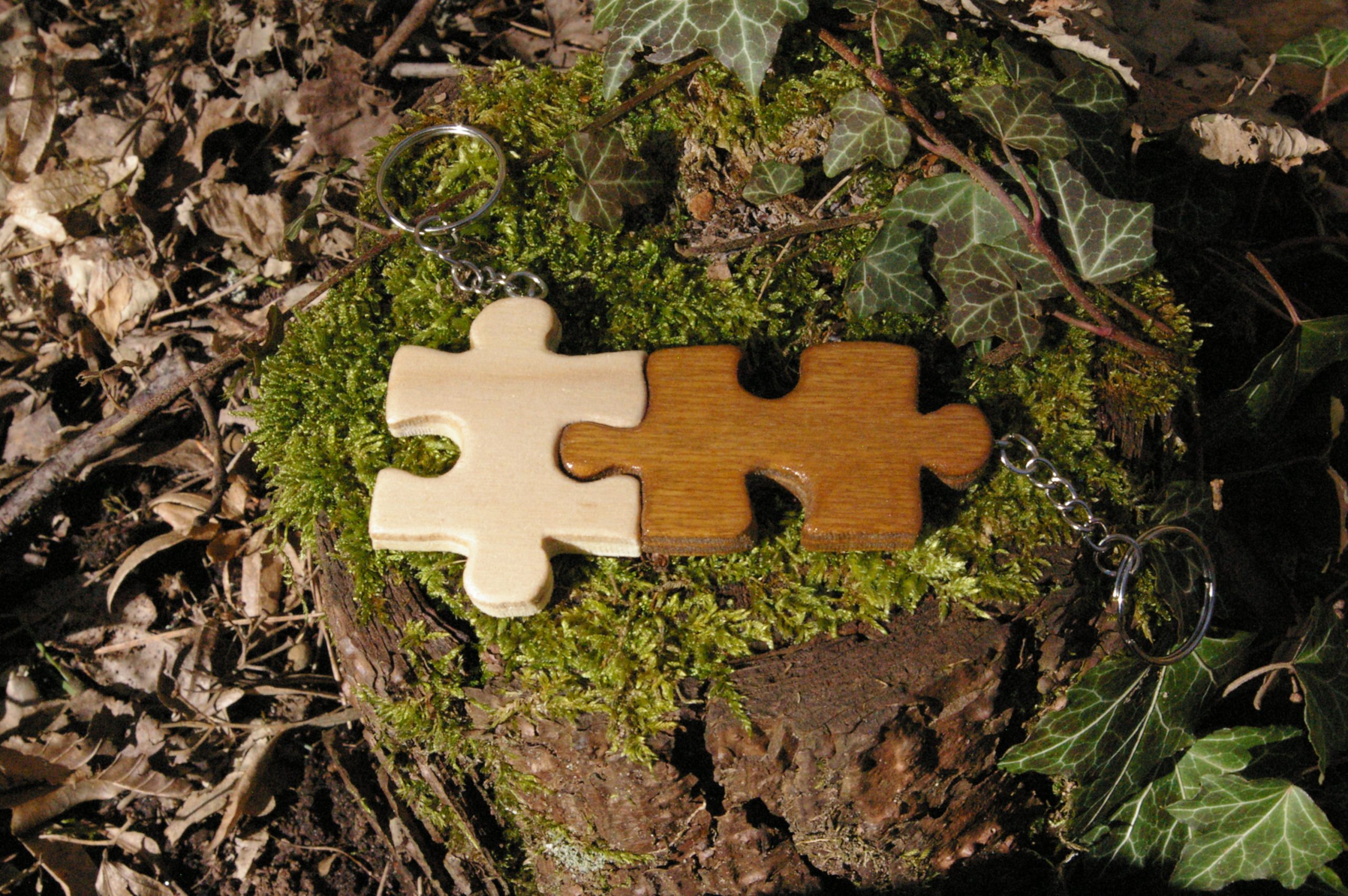 Schlüsselanhänger "Puzzleteile"